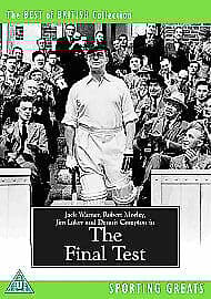 The Final Test DVD (2007) Jack Warner, Asquith (DIR) cert U Pre-Owned
