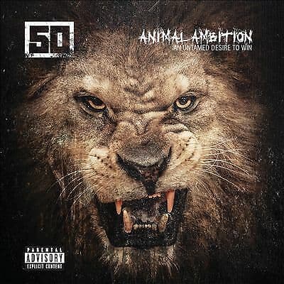 50 Cent : Animal Ambition: An Untamed Desire to Win CD Deluxe Album with DVD 2 Pre-Owned