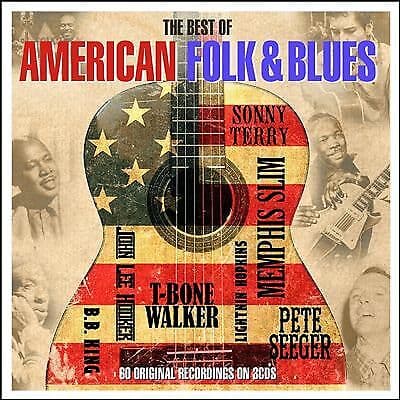 Various Artists : The Best of American Folk & Blues CD (2016) Pre-Owned