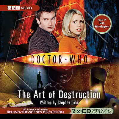 Doctor Who - The Art of Destruction CD 2 discs (2006) Pre-Owned