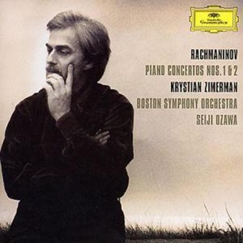 Sergei Rachmaninov : Piano Concertos Nos. 1 and 2 (Ozawa, Boston So, Zimmerman) Pre-Owned