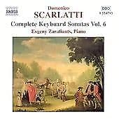Domenico Scarlatti : Complete Keyboard Sonatas Vol. 6 (Zarafiants) CD (2003) Pre-Owned