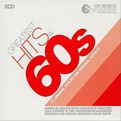 Various Artists : Greatest Hits of the 60s CD 3 discs (2004) Pre-Owned