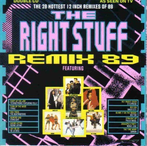 Various Artists : The Right Stuff Remix 89-The 28 Hottest 12 inch Remixes of 89 Pre-Owned