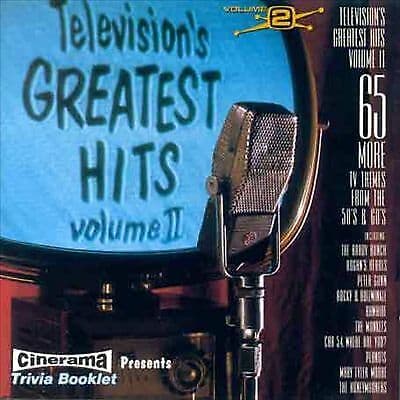 Various : Tvs Greatest Hits Volume 2 CD Pre-Owned
