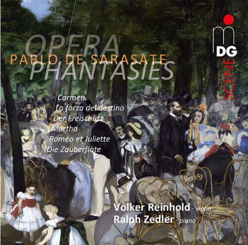 Pablo de Sarasate : Pablo De Sarasate: Opera Phantasies CD (2013) Pre-Owned