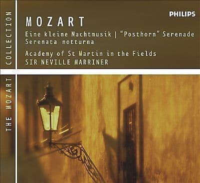 Eine Kleine Nachtmusik/posthorn Serenade (Marriner, Asmif) CD (2005) Pre-Owned