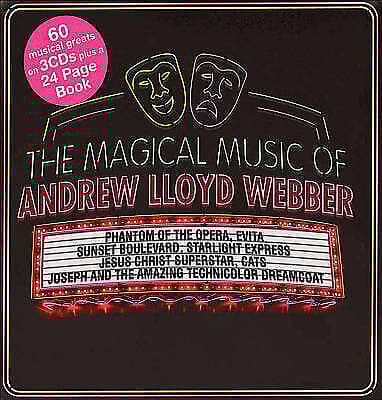 Andrew Lloyd Webber : The Magical Music of Andrew Lloyd Webber CD Box Set 3 Pre-Owned