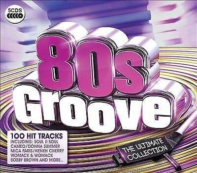 Various Artists : 80s Groove: The Ultimate Collection CD Box Set 5 discs (2015) Pre-Owned