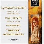 Karol Szymanowski : Szymanowski: Symphs 3 & 4 / Panufnik: Si CD Pre-Owned