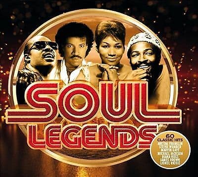 Various Artists : Soul Legends CD Box Set 3 discs (2018) Pre-Owned