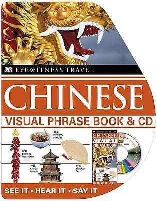 Dorling Kindersley : Chinese Visual Phrase Book & CD: See it, Pre-Owned