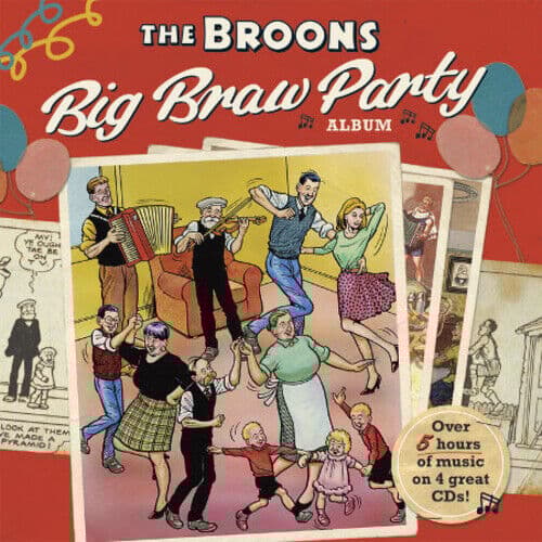 Various Artists : The Broons Big Braw Party Album CD 4 discs (2015) Pre-Owned