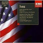 N.Y.P.O. Margalit : Ives: Violin Sonatas; Piano Trio; Largo CD Pre-Owned