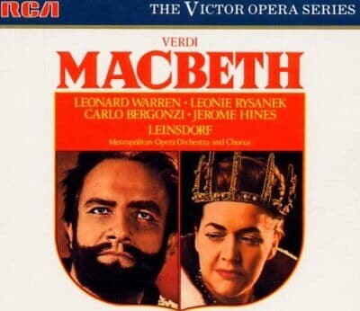 Bergonzi : Macbeth CD Pre-Owned