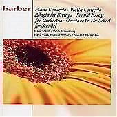 Samuel Barber : Adagio, Two Concertos CD (2003) Pre-Owned