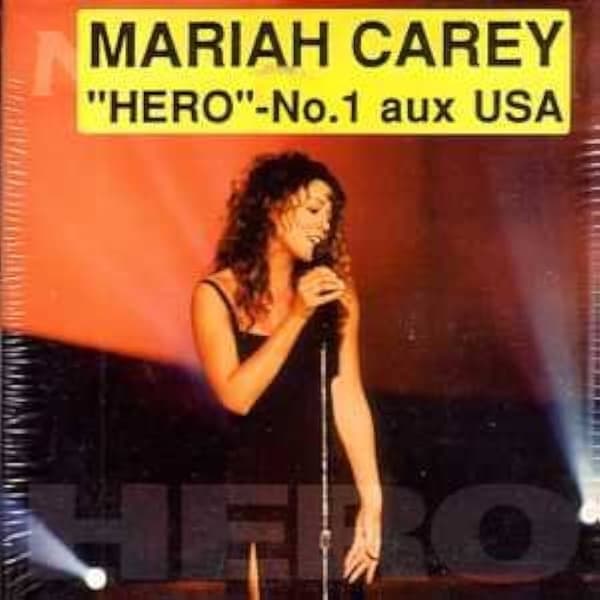 Mariah CAREY Hero CARD SLEEVE 2-track 1) CD Pre-Owned