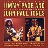 John Paul Jones : The Masters, No Introduction Necessary CD Pre-Owned