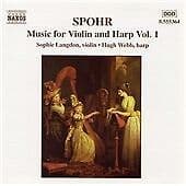 Louis Spohr : Louis Spohr - MUSIC FOR VIOLIN AND HARP VOL. 1 CD (2001) Pre-Owned