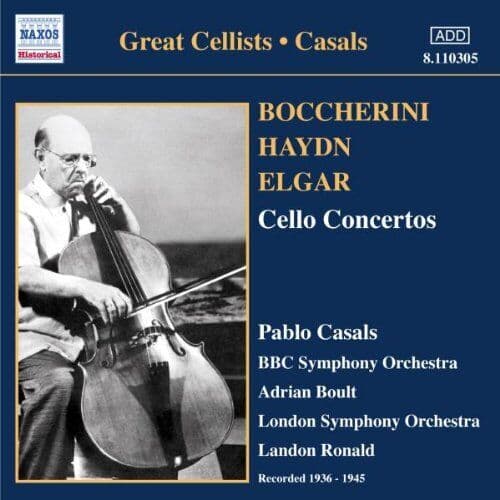 Cello Concertos (Boult, Lso, Ronald, Bbc So, Casals) CD (2005) Pre-Owned