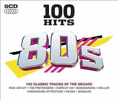 Various Artists : 100 Hits: 80s CD Box Set 5 discs (2011) Pre-Owned