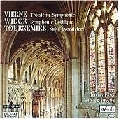 Jeremy Filsell : Tournemire: Suite Evocatrice / Vierne: 3 CD Pre-Owned