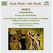 Perti: Lamentations CD (1996) Pre-Owned