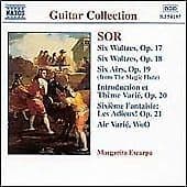 Norbert Kraft : Sor: Guitar Music Opp. 17-21 CD (1999) Pre-Owned