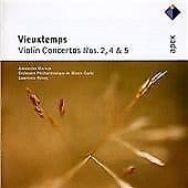 Henri Vieuxtemps : Violin Concertos 2, 4 and 5 (Renes, Monte Carlo Po) CD Pre-Owned