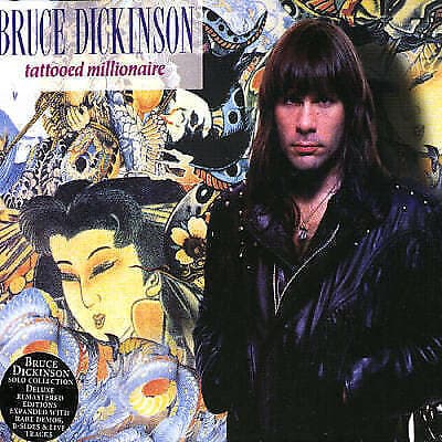 Bruce Dickinson : Tattooed Millionaire CD Expanded Album 2 discs (2005) Pre-Owned