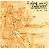 Elizabeth Wallfisch : English 18th Century Violin Sonatas CD (1992) Pre-Owned