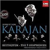 Herbert von Karajan : Herbert Von Karajan: The 9 Symphonies CD 5 discs (2008) Pre-Owned