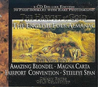 Various Artists : The Harvest of Gold: The English Folk Almanac - Dejavu Retro Pre-Owned