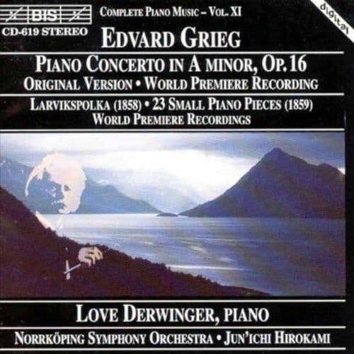 Piano Concerto in a Minor Op. 16 (Hirokami, Norrkoping So) CD (2004) Pre-Owned