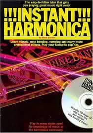 Mick Barker : Instant Harmonica (Book & CD) Pre-Owned