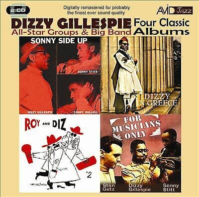 Dizzy Gillespie : Four Classic Albums: For Musicians Only/Roy and Diz 2/Sonny Pre-Owned