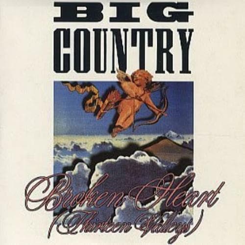 Big Country : Broken heart (cardsleeve, 3 tracks, 1988 CD Pre-Owned