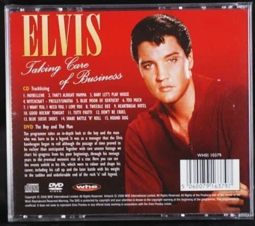 Elvis; Taking care of Business [2 Disk Edition] [CD and DVD] Pre-Owned