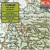 Robert Schumann : Schumann: Symphony 4 / Piano Concerto CD Pre-Owned