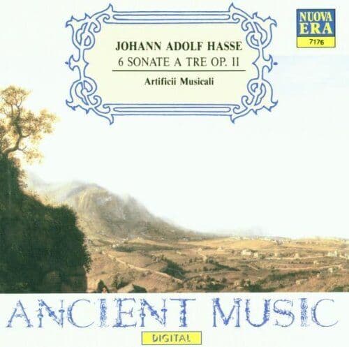 Johann Adolf Hasse: 6 Sonate a tre, Op.2 CD Pre-Owned