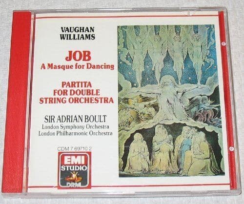 London Symphony Orchestra : Vaughan Williams: Job, Partita for Doubl CD Pre-Owned