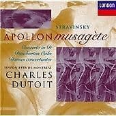 Stravinsky: Apollon Musagete / Concerto CD Pre-Owned