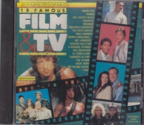 Various Artists : 18 Famous Film Tracks TV Themes CD Pre-Owned