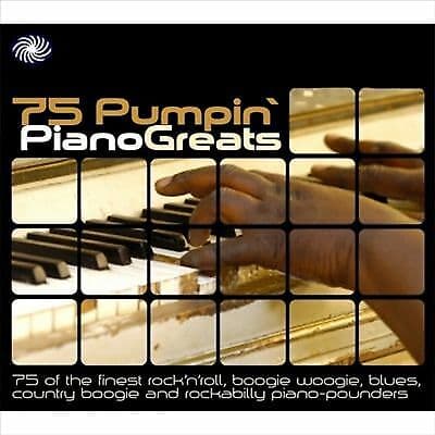 Various Artists : 75 Pumpin’ Piano Greats CD Box Set 3 discs (2017) Pre-Owned