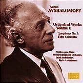 Flute Concerto, Symphony No. 1 (Avshalomov, Moscow So, Asin) CD (2004) Pre-Owned