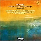 Benjamin Britten : Britten: Violin Concerto/Double Concerto/Lachrymae CD (2012) Pre-Owned