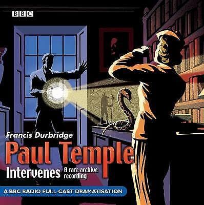Paul Temple Intervenes CD 2 discs (2005) Pre-Owned