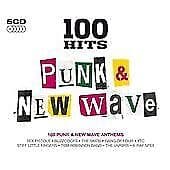 Various Artists : 100 Hits: Punk & New Wave CD Box Set 5 discs (2011) Pre-Owned