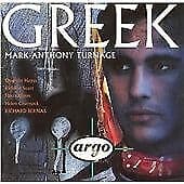 Mark-Anthony Turnage : Greek CD Pre-Owned