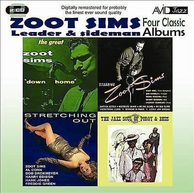 Zoot Sims : Four Classic Albums: Stretching Out/Starring/Down Home/Jazz Soul of Pre-Owned